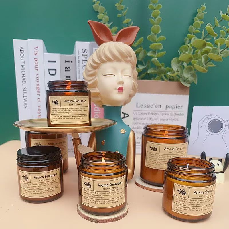 Evde kullanıma yönelik romantik ve uzun ömürlü aromaterapi mumları