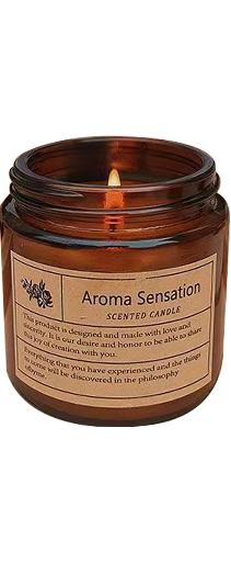 Evde kullanıma yönelik romantik ve uzun ömürlü aromaterapi mumları