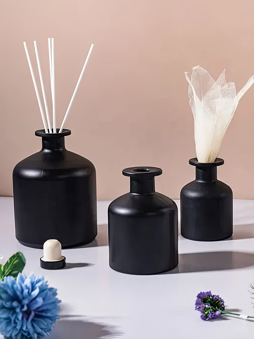 L1100ml Yuvarlak şişe kamış difüzör