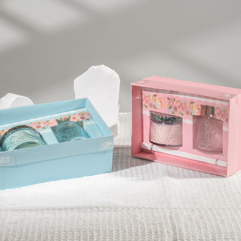 Anneler Günü zarif cam şişe aroma seti - ev kokusu satıcısı