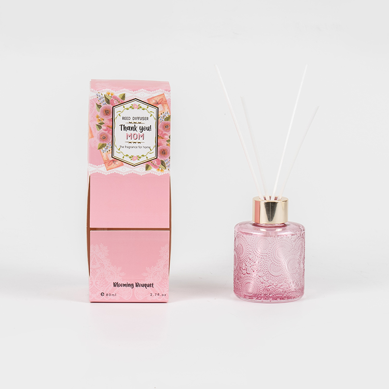 Mother'day Elegant cam şişe kamış difüzör -Ev kokusu üreticisi
